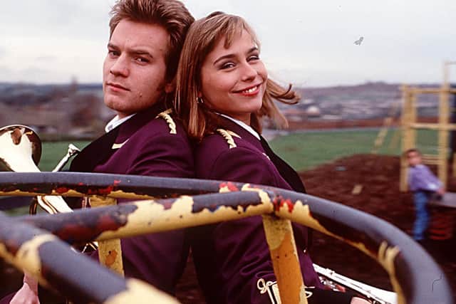 Ewan McGregor and Tara Fitzgerald filmed scenes in Grimethorpe.