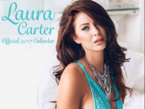 Laura Carter's 2017 calendar. (Photo: Laura Carter/Twitter).