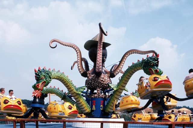 White knuckle rides made the park a big hit with families from across England.