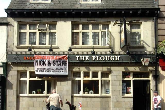 The pub before the original signage was unveiled.