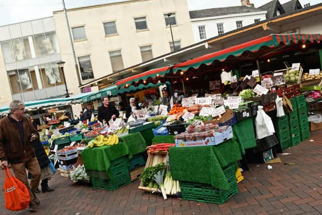 Doncaster market as it looks now