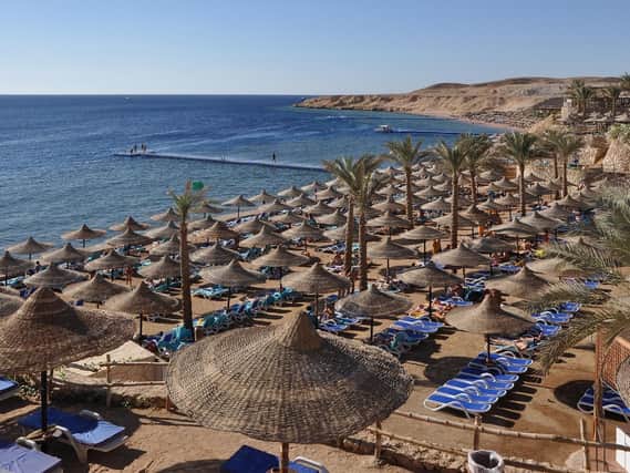 The popular resort of Sharm el Sheikh.