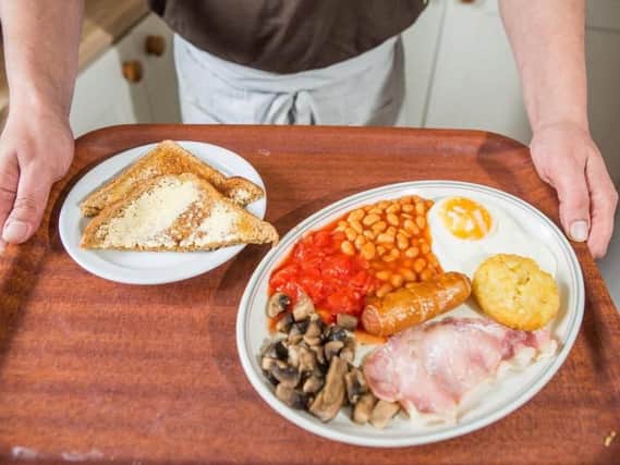 The 1 full English breakfast available in Doncaster. (Photo: SWNS)