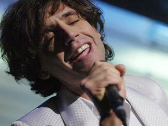 Mika performing in Doncaster in 2007.