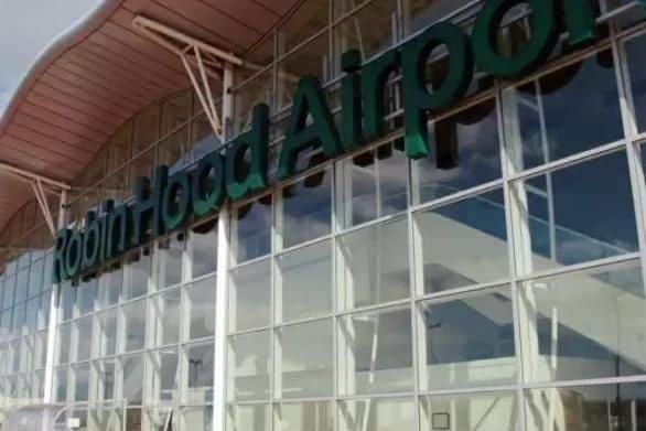 Doncaster Sheffield Airport.