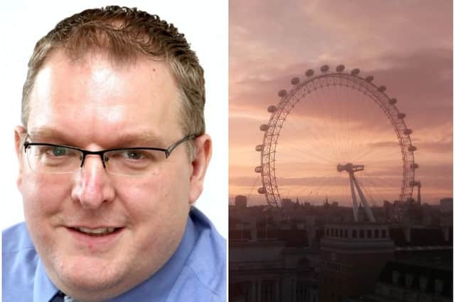 Darren Burke says the streets of London can be a bit too stressful.