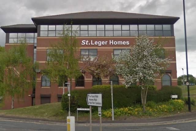 St Leger Homes is under investigation after a worker fell from scaffolding and broke his ribs