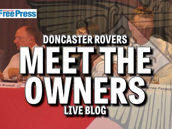 Doncaster Rovers Meet The Owners
