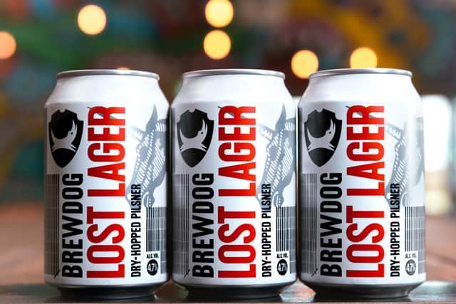 Lost Lager is being launched by BrewDog today.