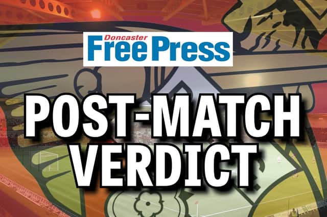 Rovers post match verdict