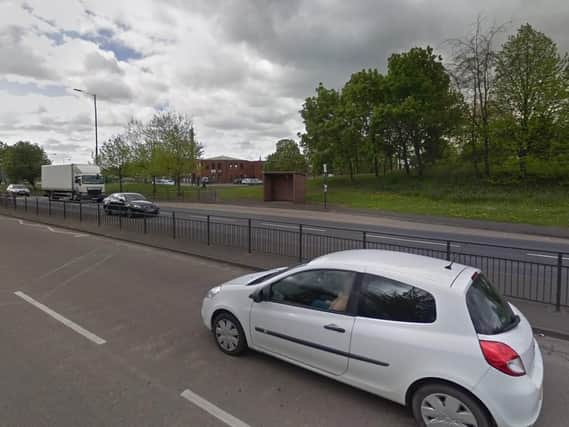 The incident took place on the A638 near to Doncaster police station.