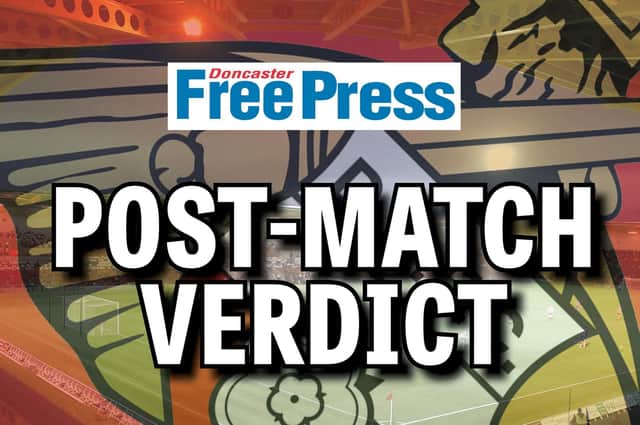 Post-match verdict