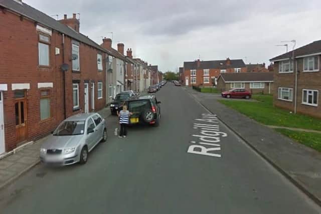 Ridgill Avenue, Skellow. Picture: Google