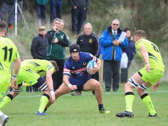 Phoenix's Will Smith scored a hat trick of tries against Bournville. Photo: FSP Images