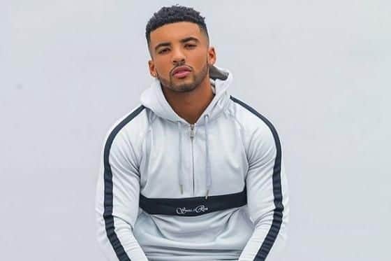 Doncaster reality TV star Callum Izzard.