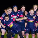 Members of Doncaster Demons' age group set up