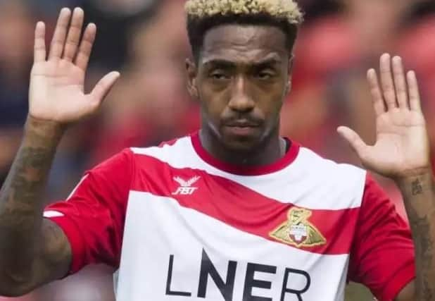 Doncaster Rovers striker Mallik Wilks.