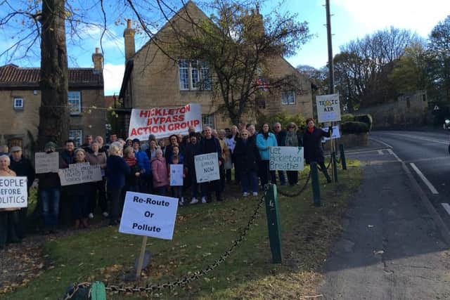 Residents of Hickleton are urging Doncaster Council to build the planned bypass