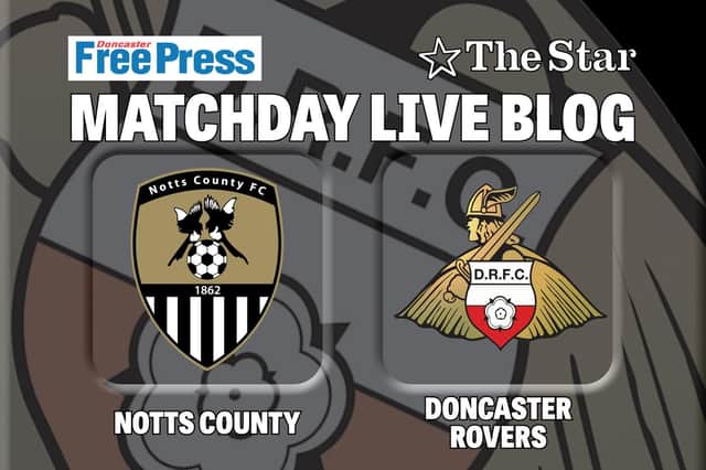 Notts County v Doncaster Rovers