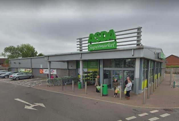 A cash machine was stolen from Asda in Stainforth