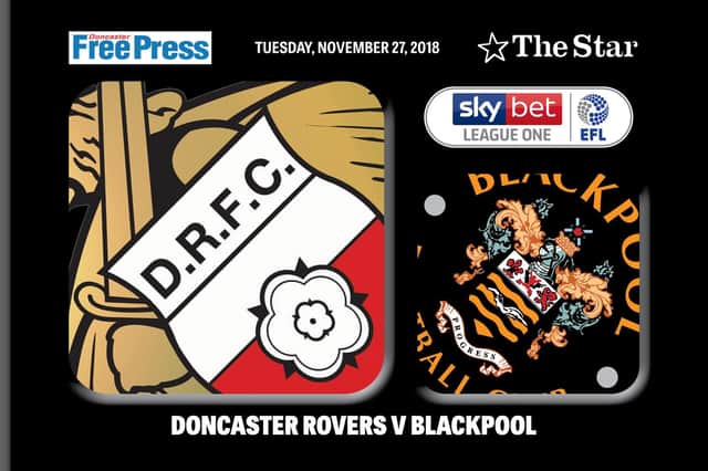 Doncaster Rovers v Blackpool