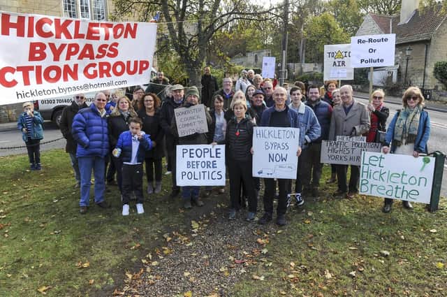 Villagers from Hickleton near Doncaster are lobbying for a bypass. Picture: Doncaster Free Press/Scott Merrylees