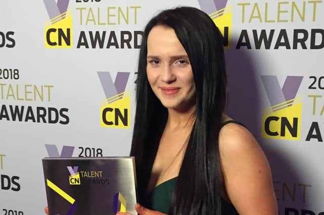Chloe Harper, aged 22, of Doncaster, was named the Apprentice of the Year at the national Construction News Awards.