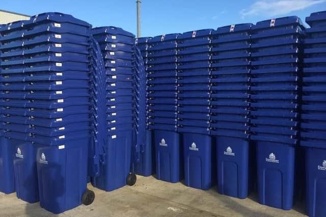 The collection of new bins at Doncaster Council. (Photo: My Doncaster),