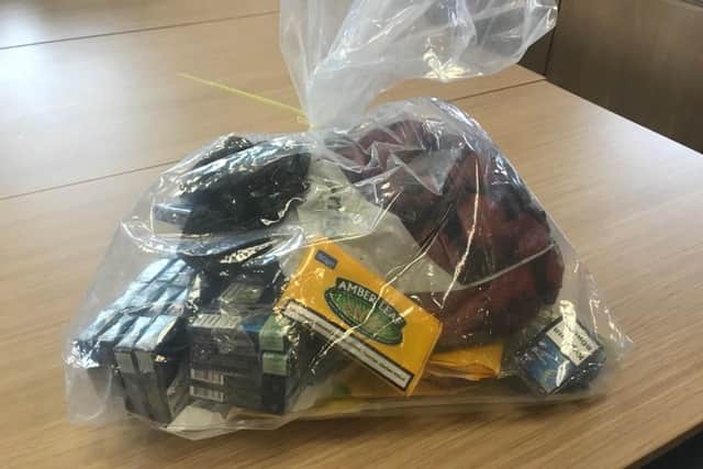 The tobacco seized by Trading Standards. Picture: George Torr