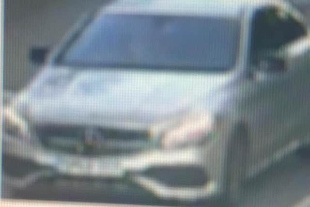 This car was stolen from Doncaster yesterday