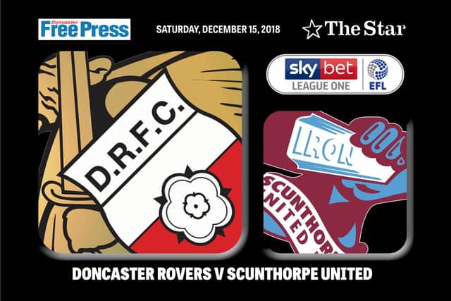Rovers v Scunthorpe