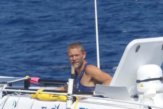 Doncaster man Matt Wilds carried out emergency boat repairs in the middle of the Atlantic Ocean.