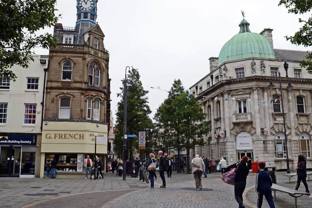 Doncaster town centre.