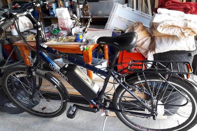 The stolen bike belonging to Ian Bragden: Haro Heartland