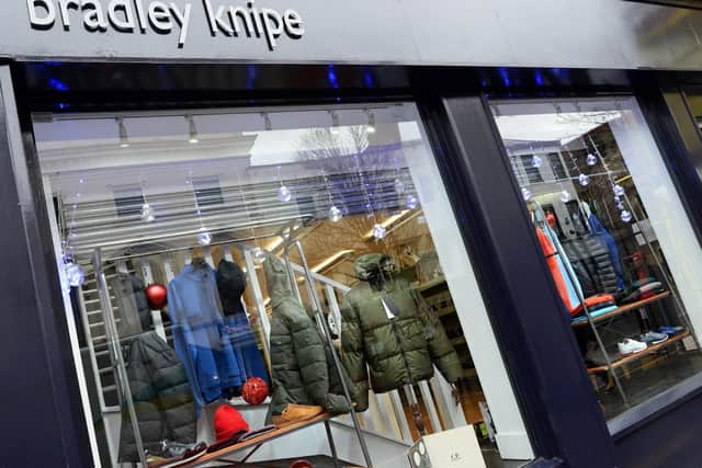 Bradley Knipe Menswear, High Street, Doncaster. Picture: NDFP-18-12-18-BradleyKnipe-3