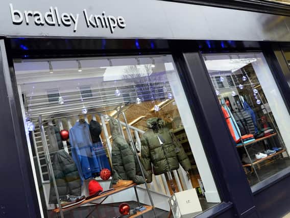 Bradley Knipe Menswear, High Street, Doncaster. Picture: NDFP-18-12-18-BradleyKnipe-3