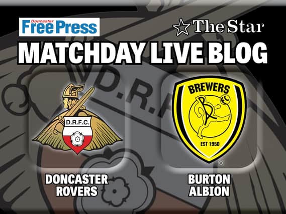 Doncaster Rovers v Burton Albion