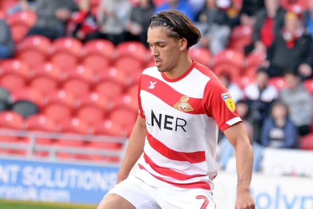 Doncaster Rovers' Niall Mason, pictured during Rovers v Gillingham last October