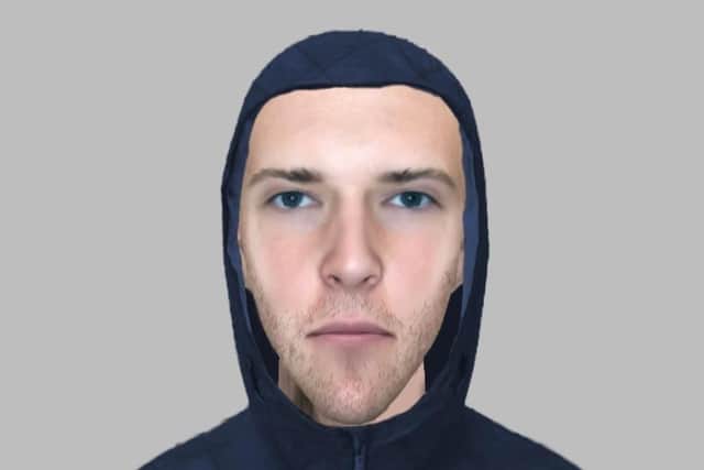 Police investigating a burglary at a property in Doncaster have released an image of a man they want to identify.