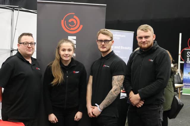 Wabtec Faiveley team, Marcell Dent, Alissa Owen, Levi Wikes, Tom Parkin-Coates.