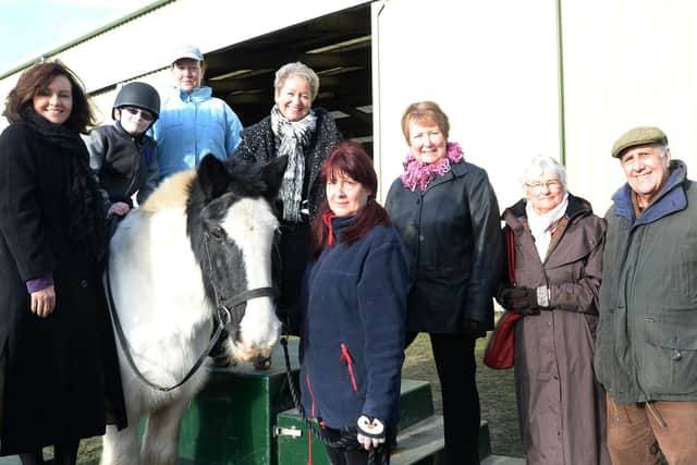 Caroline Flint MP and Rosie Winterton MP visited Riding for the Disabled at the Northern Racing College in Doncaster 2014