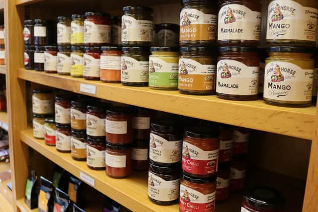 Jams and preserves at The Jam Horse.
