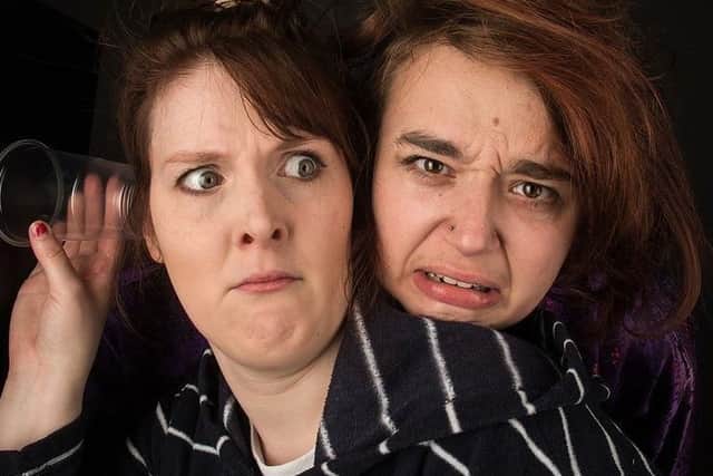 Doncaster's Caroline Avis, left, and Millie Hunt, right.