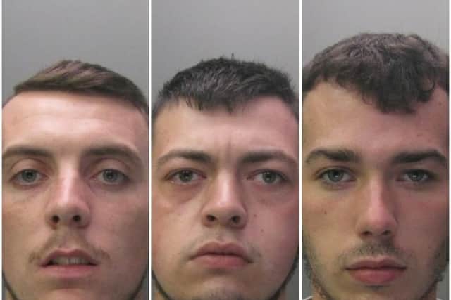 L-R: Miles Cash, Michael Dear and Jacob Smith