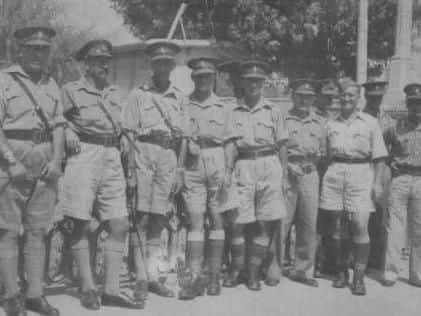 Yorkshire Dragoons in Alexandria in 1942