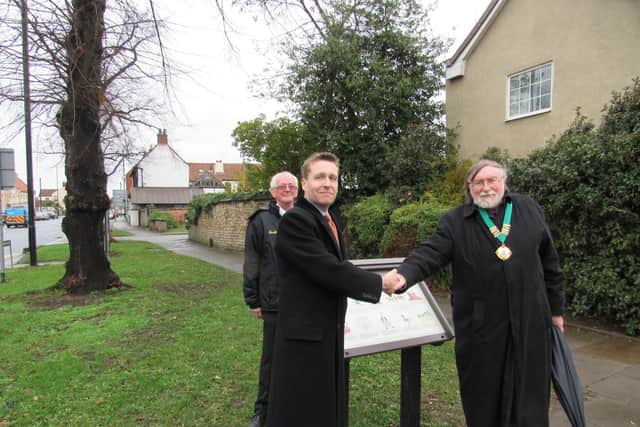 New Tickhill history boards reveal the area's heritage