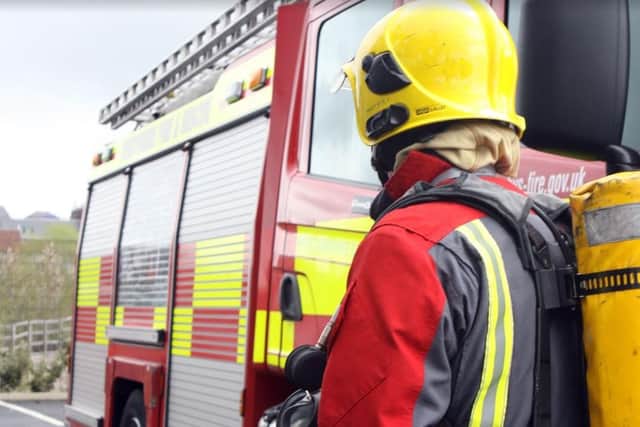 Firefighters are in action in Doncaster this morning
