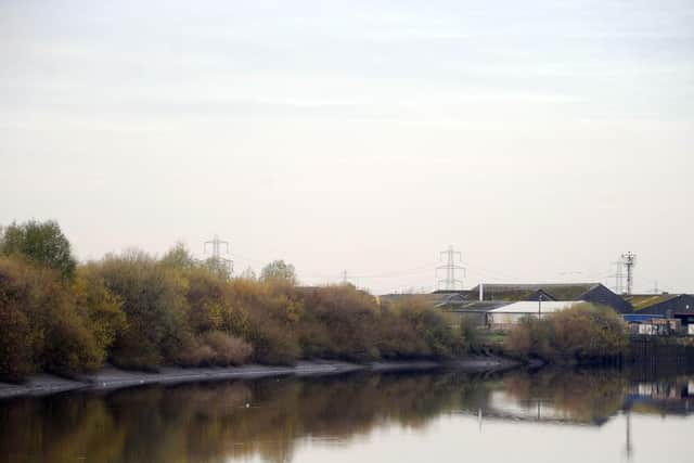 The River Trent.