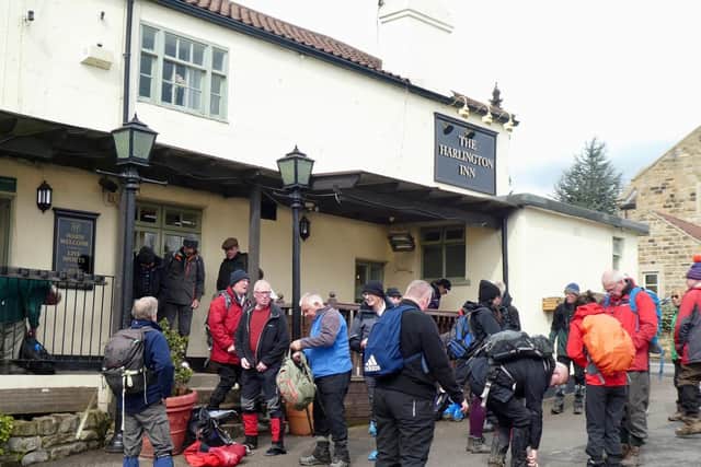 Doncaster Ramblers on their Dearne Valley Reserve walk