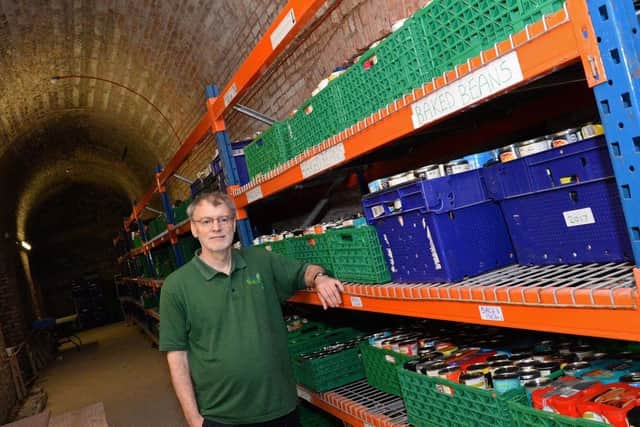 Mark Snelson,  of the Doncaster Foodbank.